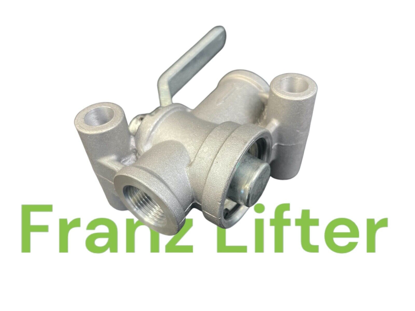 HW60 HW80 Absperrhahn+Entlüftung Absperrventil Druckluftbremse p.f. Wabco