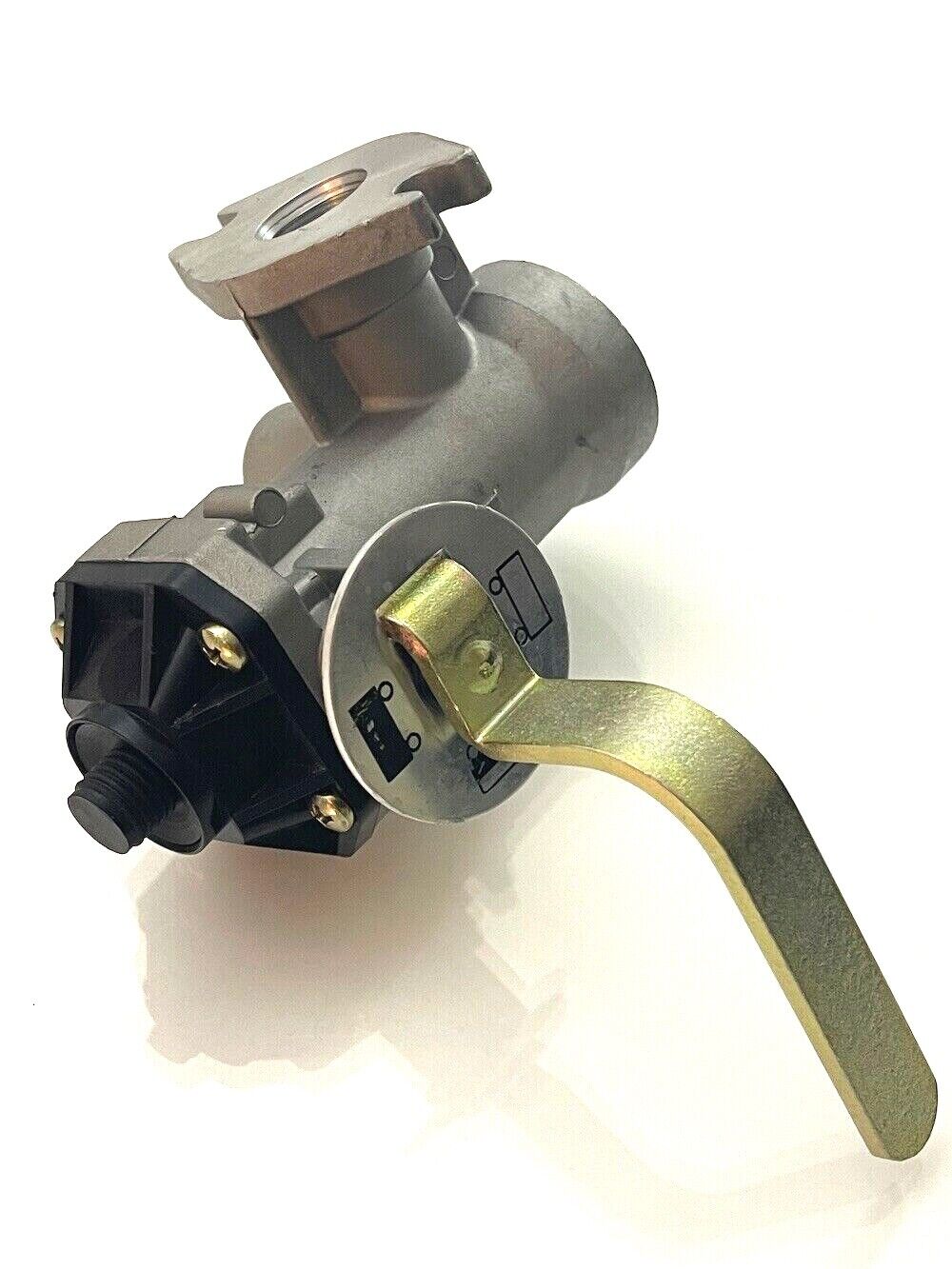 Bremskraftregler - 3 stufig für Bremsventil Anhänger Handregler 2 Kreis