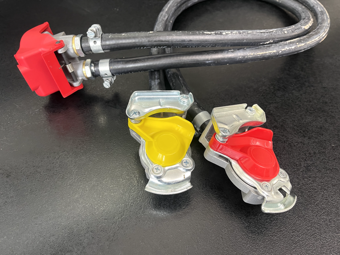 Duomatic Umrüstsatz Adapter Schnellkupplung Bremsschlauch LKW Traktor Anhänger