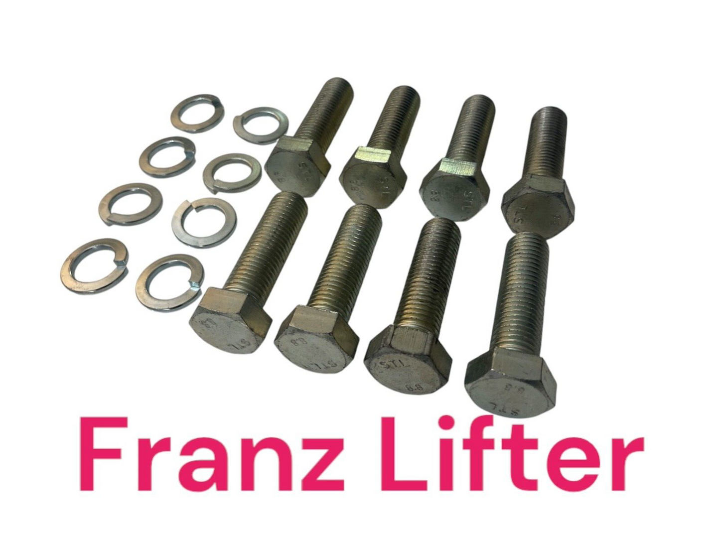 Schraubensatz K80 Zugkugelkupplung M20x70mm Hakenlift Anhänger Dollyachse LKW