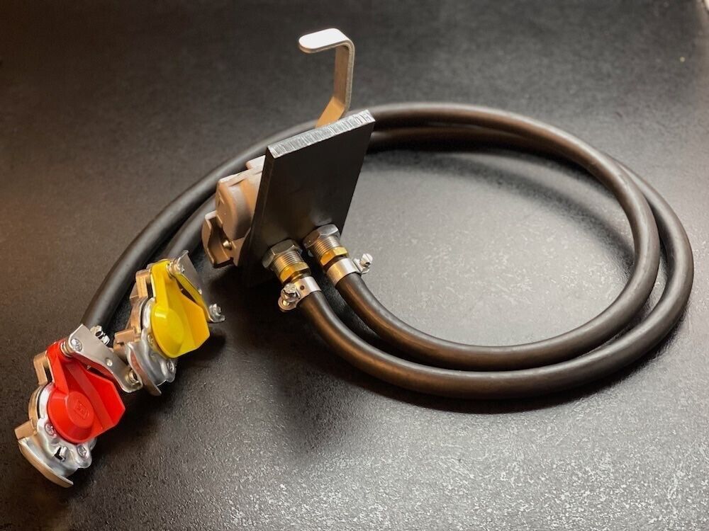 Duomatic Umrüstsatz Adapter Traktor Duo-Matic Wabco Zweikreis Anhänger