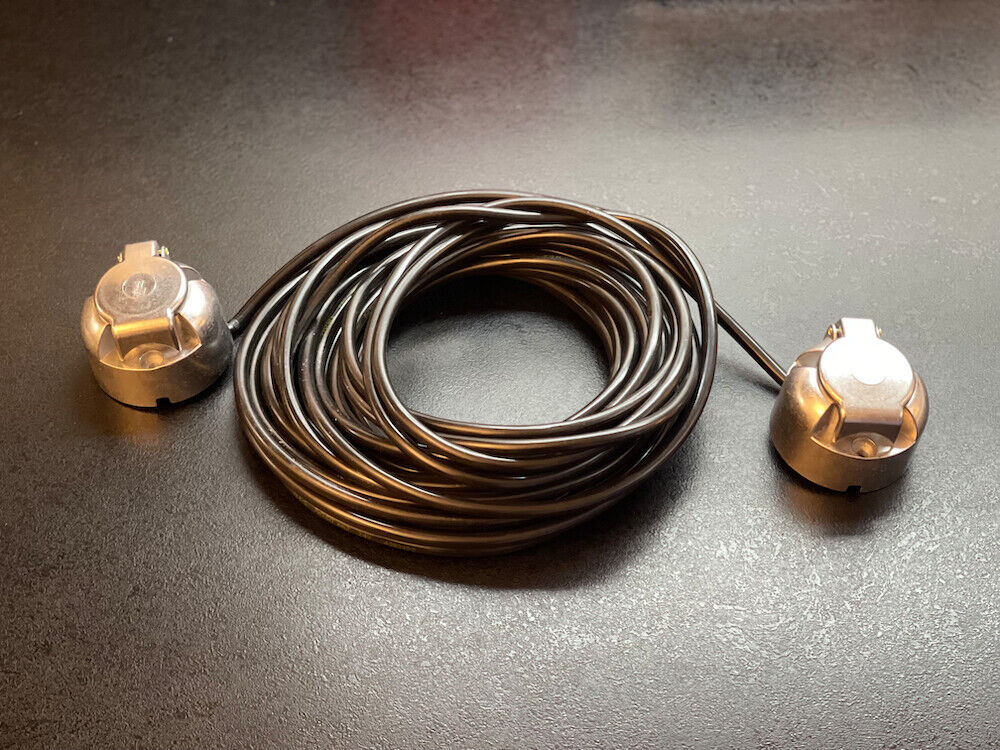 Kabelbaum für Trailer LKW Anhänger HW60 HW80 2 Stecker 12m