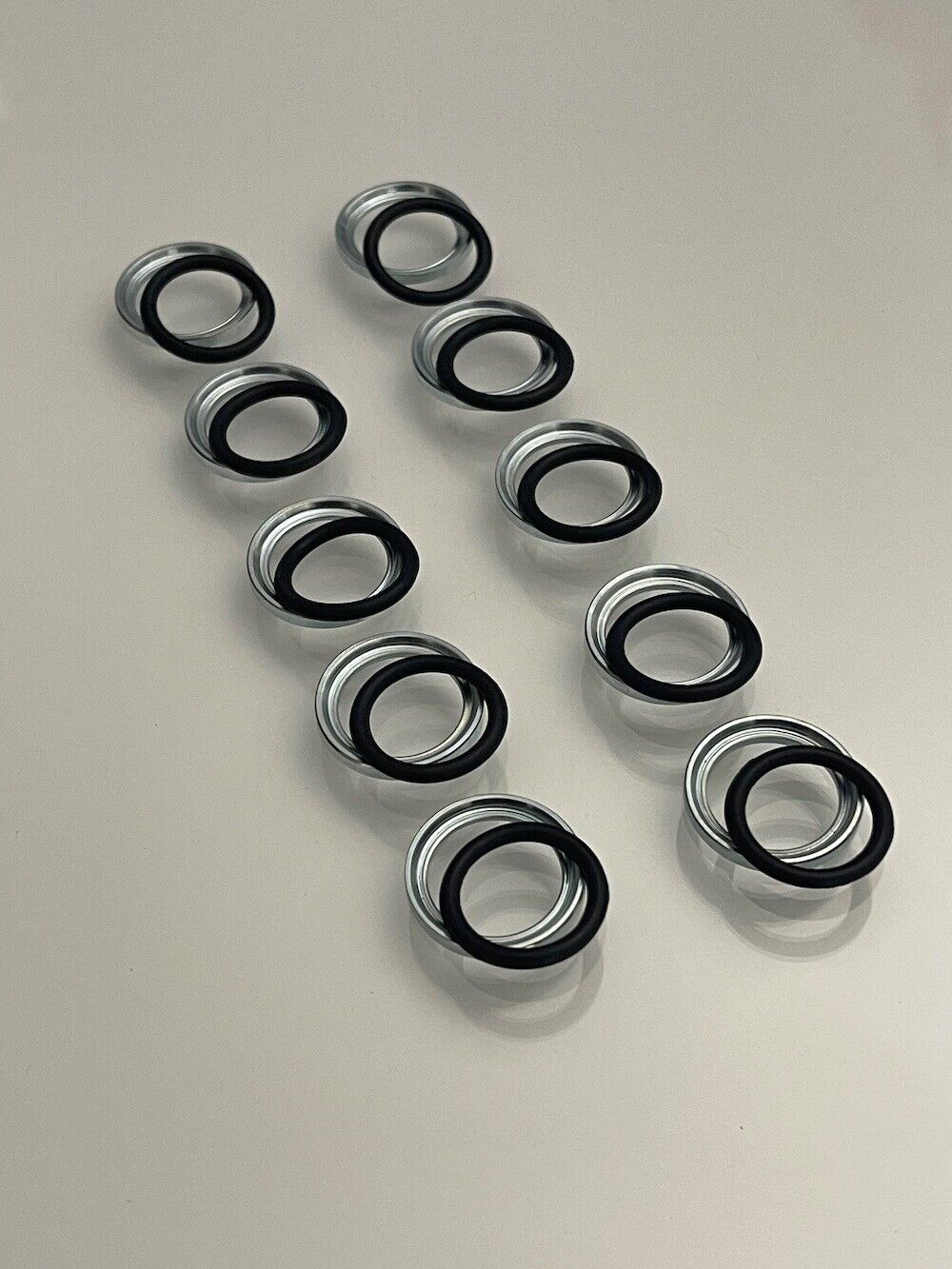10x Druckring und O-Ring M16x1,5 für Verschraubungen zum Abdichtung p.f.Wabco