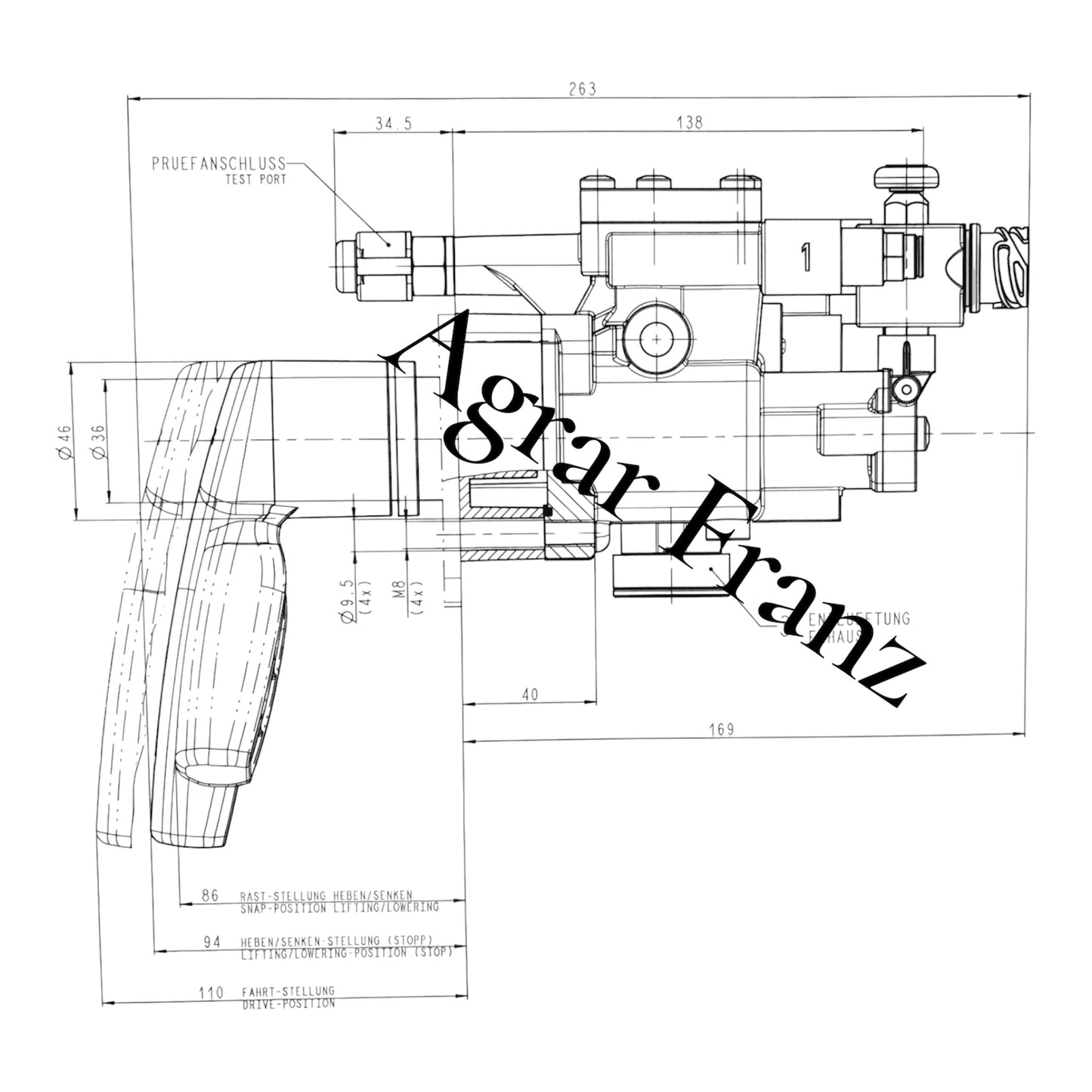 Haldex 338062201 Hebe-Senkventil Niveauregulierung Colas / Sattel-Anhänger Schmitz