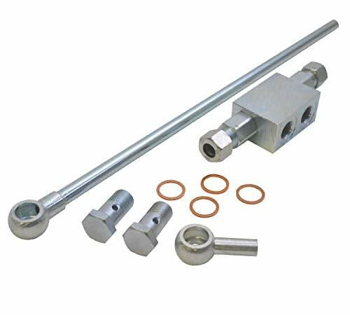 Sperrblock Set Rückschlagventil 3/8" Oberlenker Traktor Hydraulikzylinder Maschine