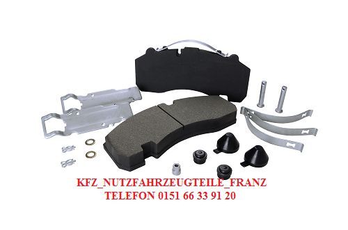 Bremsbelegsatz - Iveco, Bpw ,DAF M.Accessories Bremsklötz, Brake Pads WVA29095