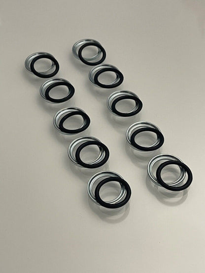 10x Druckring und O-Ring M16x1,5 für Verschraubungen zum Abdichtung p.f.Wabco