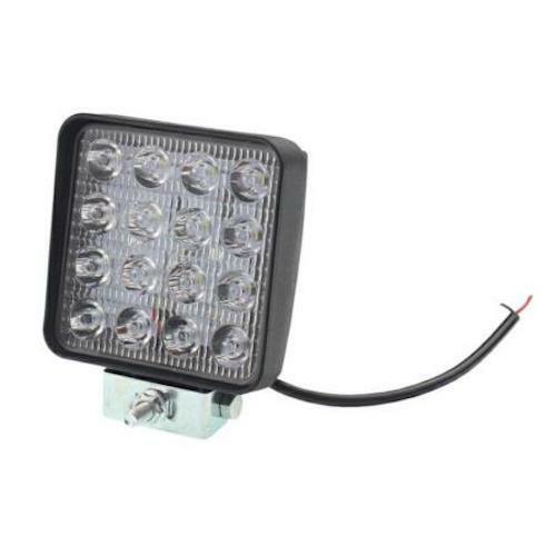 LED ARBEITSLEUCHTE,16 LED  9-32 V, 16x3W ALU,TRAKTOR FENDT,CASE,JOHN DEERE