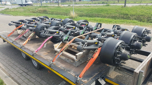 Valx  Achse Komplett -Hakenlift - Dolly achse - Anhänger - Universal Achse VALX