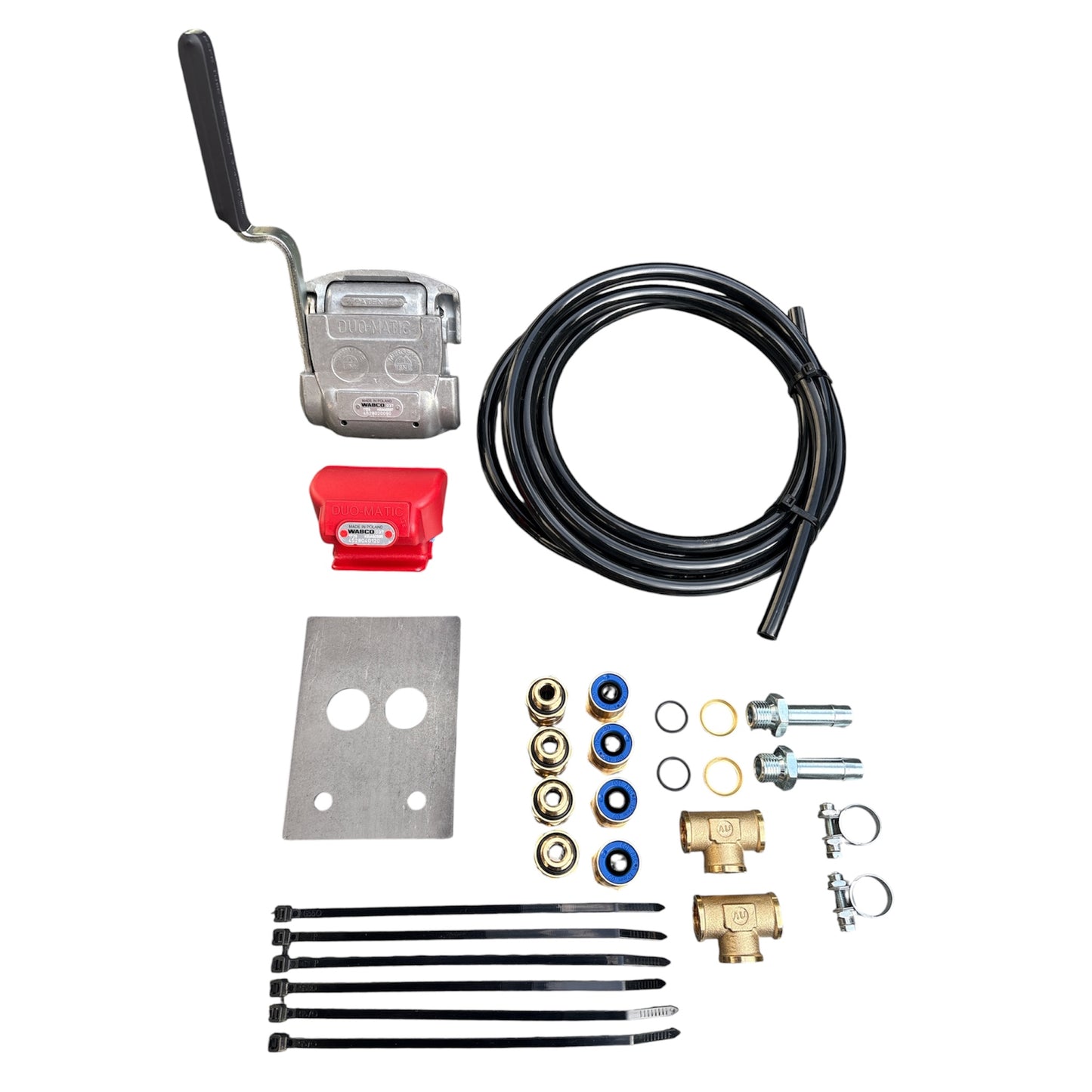 Wabco 4528029202 Duomatic-Schnellkupplung Umrüstsatz für Zugmaschine - Anhänger
